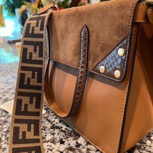 NWT Authentic Fendi Flip Tote